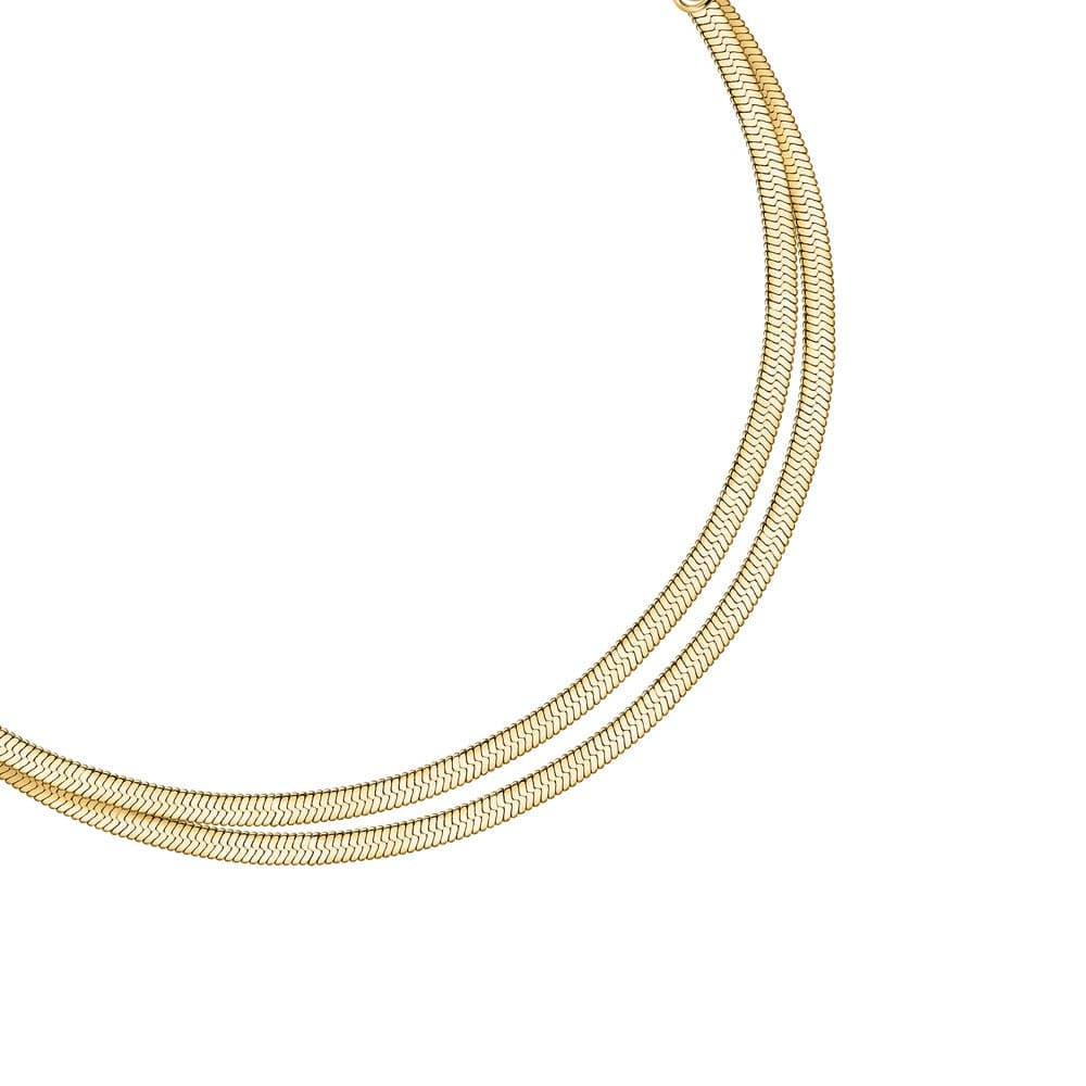 Bracciale Morellato Torchon – Dorato a Tripla Catena (SAWZ05) in Anelli Web Time Orologi - Milano, commercioVirtuoso.it