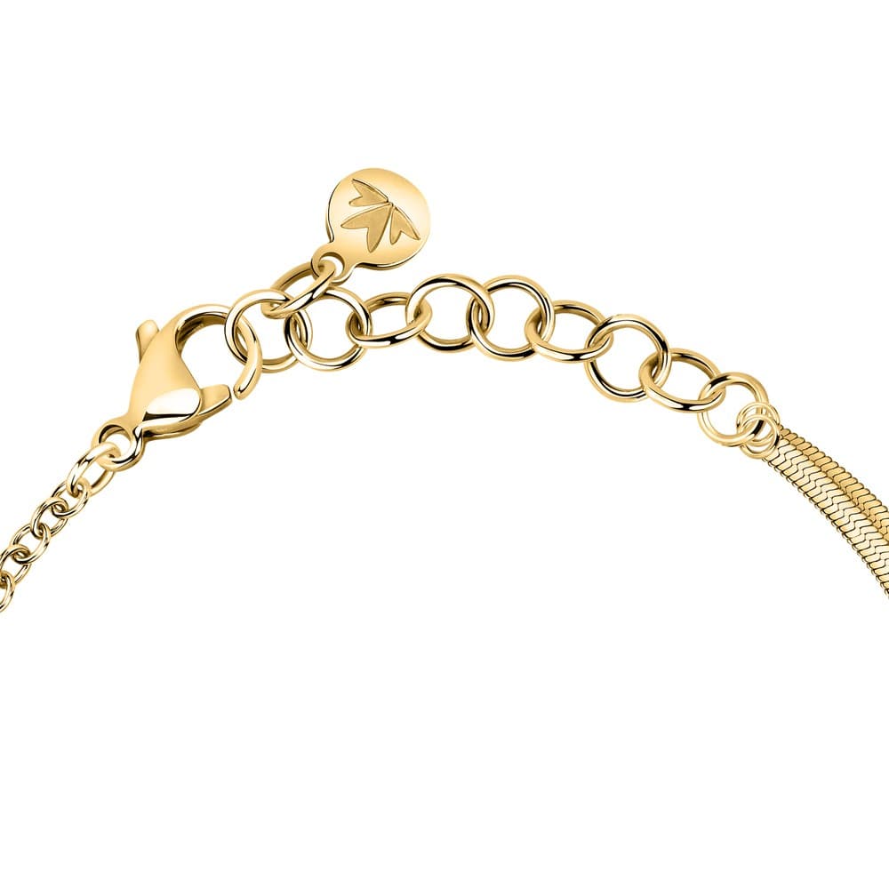 Bracciale Morellato Torchon – Dorato a Tripla Catena (SAWZ05) in Anelli Web Time Orologi - Milano, commercioVirtuoso.it