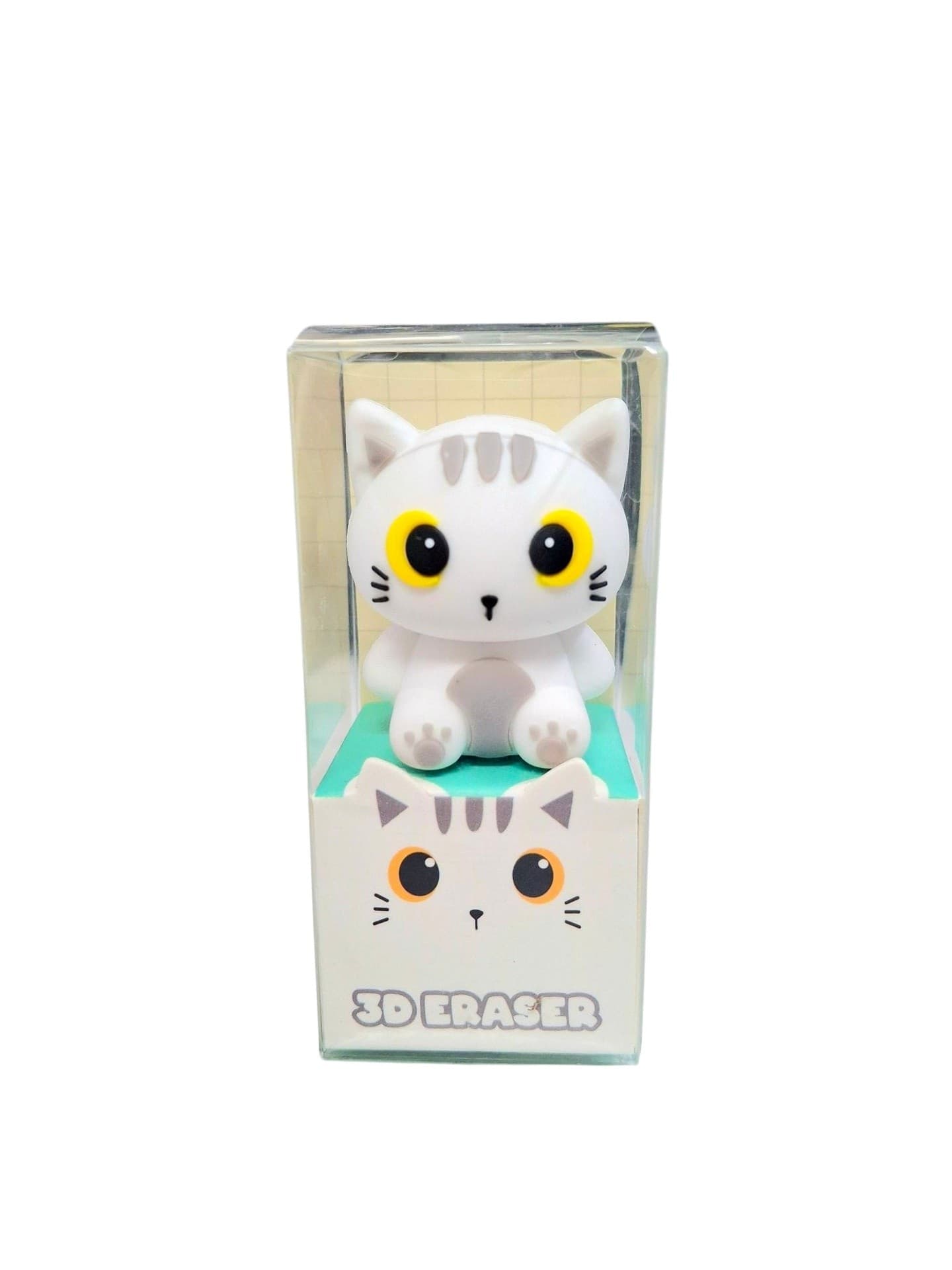 Itotal - Gomma da cancellare 3D Gatto Bianco in Gomme Cartospedia - Napoli, commercioVirtuoso.it
