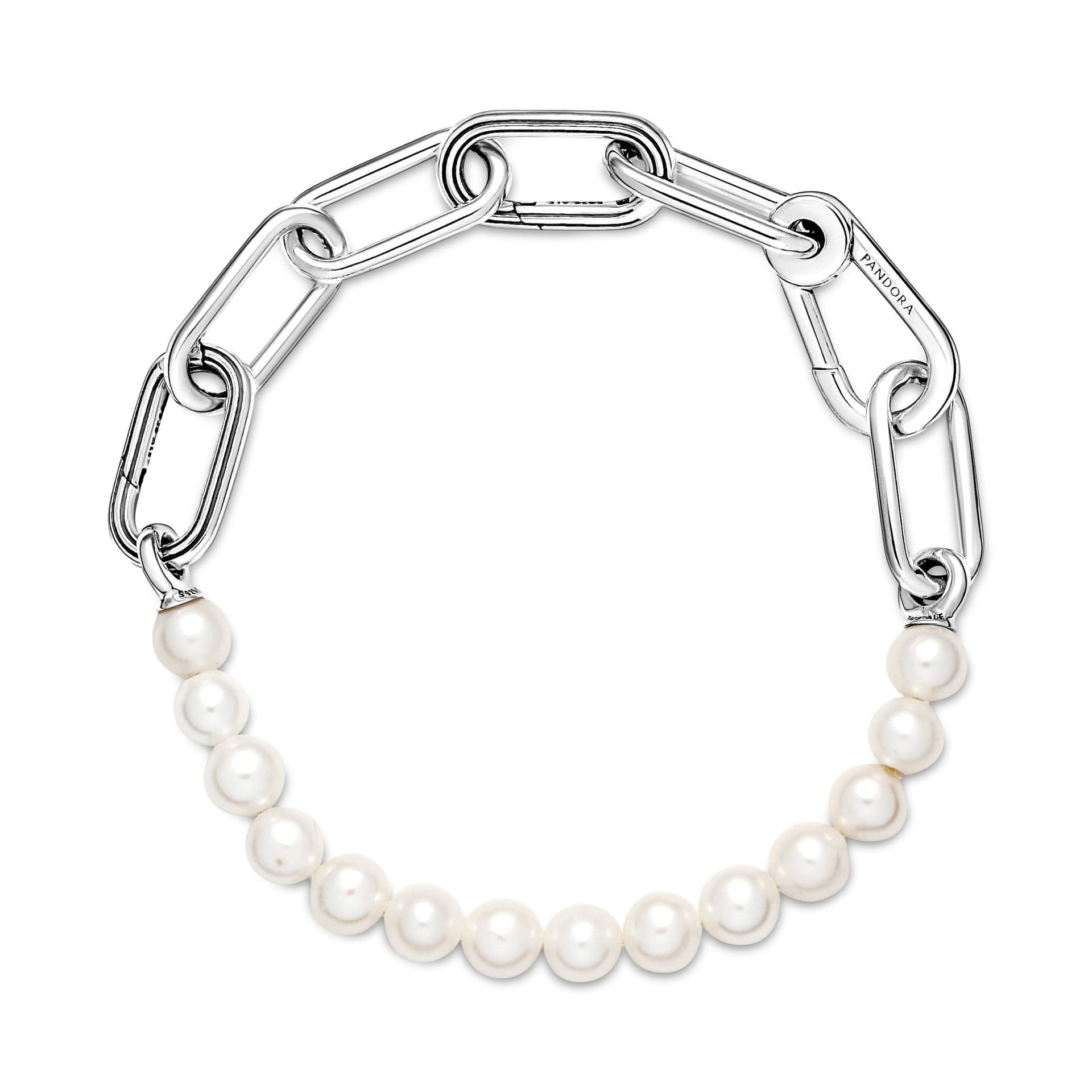 Pandora Bracciale Maglia Link con Perle Pandora ME in Bracciali Alba Gioielli - Casoria, commercioVirtuoso.it