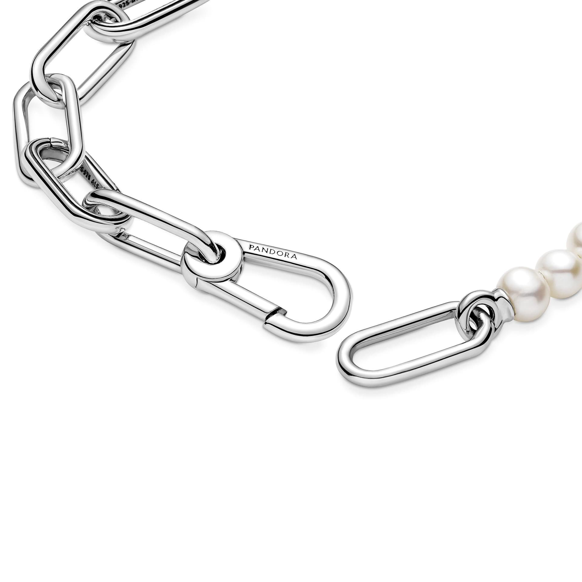 Pandora Bracciale Maglia Link con Perle Pandora ME in Bracciali Alba Gioielli - Casoria, commercioVirtuoso.it