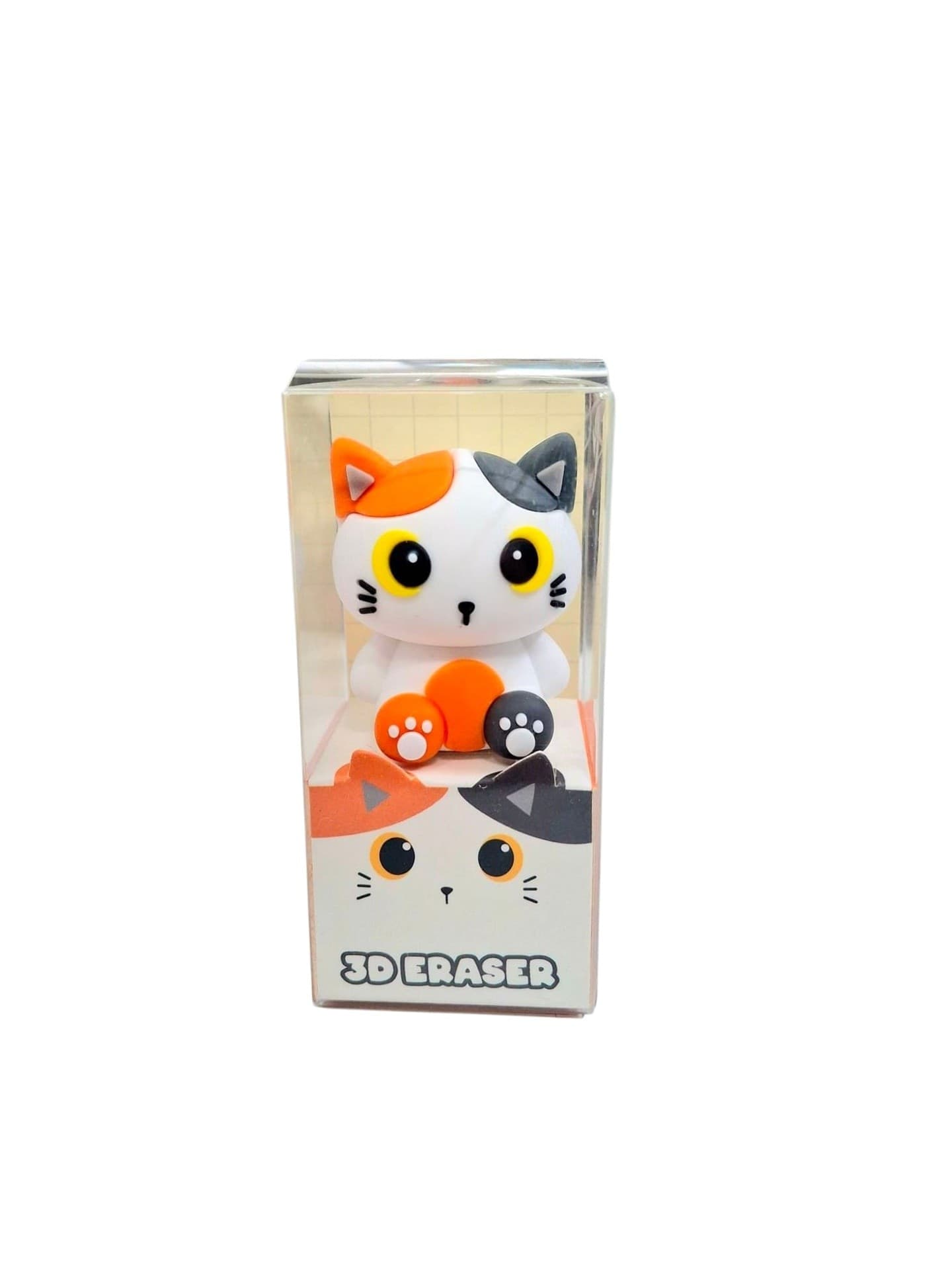 Itotal - Gomma da cancellare 3D Gatto Arancio in Gomme Cartospedia - Napoli, commercioVirtuoso.it