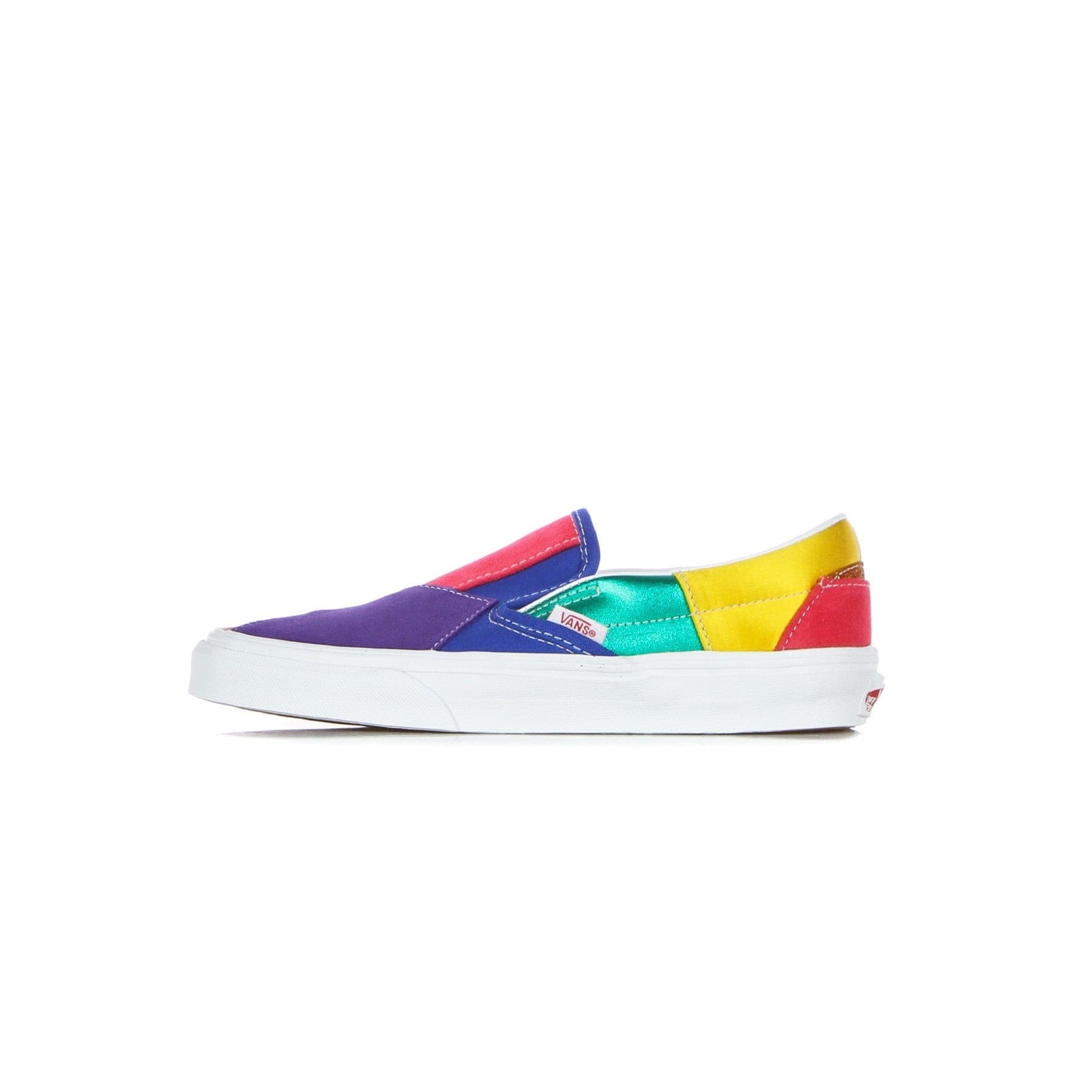 VANS Scarpa Bassa Donna Classic Slip-on (pride) Patchwork/true White da donna in Sneaker casual Drestige - Casamassima, commercioVirtuoso.it