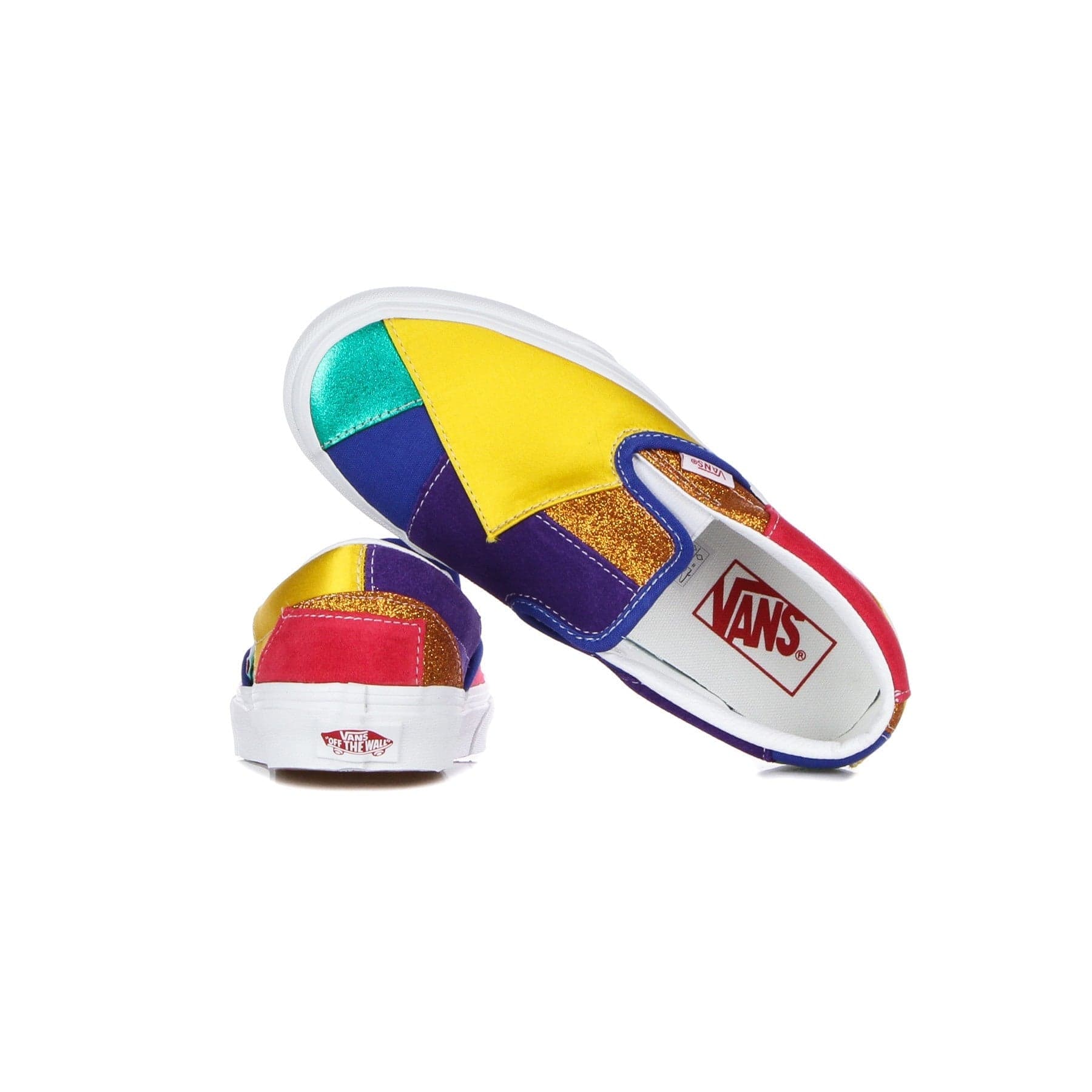 VANS Scarpa Bassa Donna Classic Slip-on (pride) Patchwork/true White da donna in Sneaker casual Drestige - Casamassima, commercioVirtuoso.it