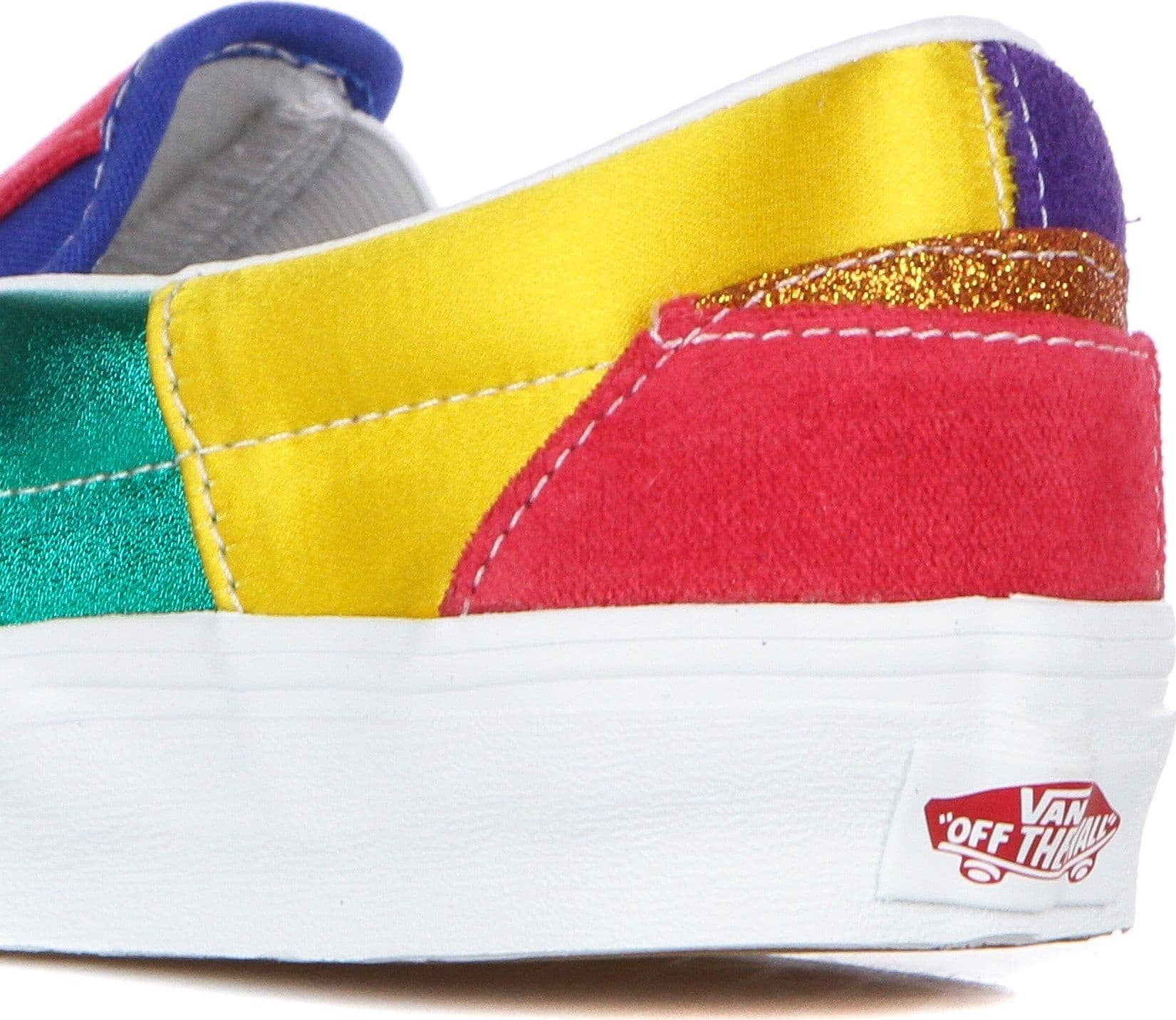 VANS Scarpa Bassa Donna Classic Slip-on (pride) Patchwork/true White da donna in Sneaker casual Drestige - Casamassima, commercioVirtuoso.it
