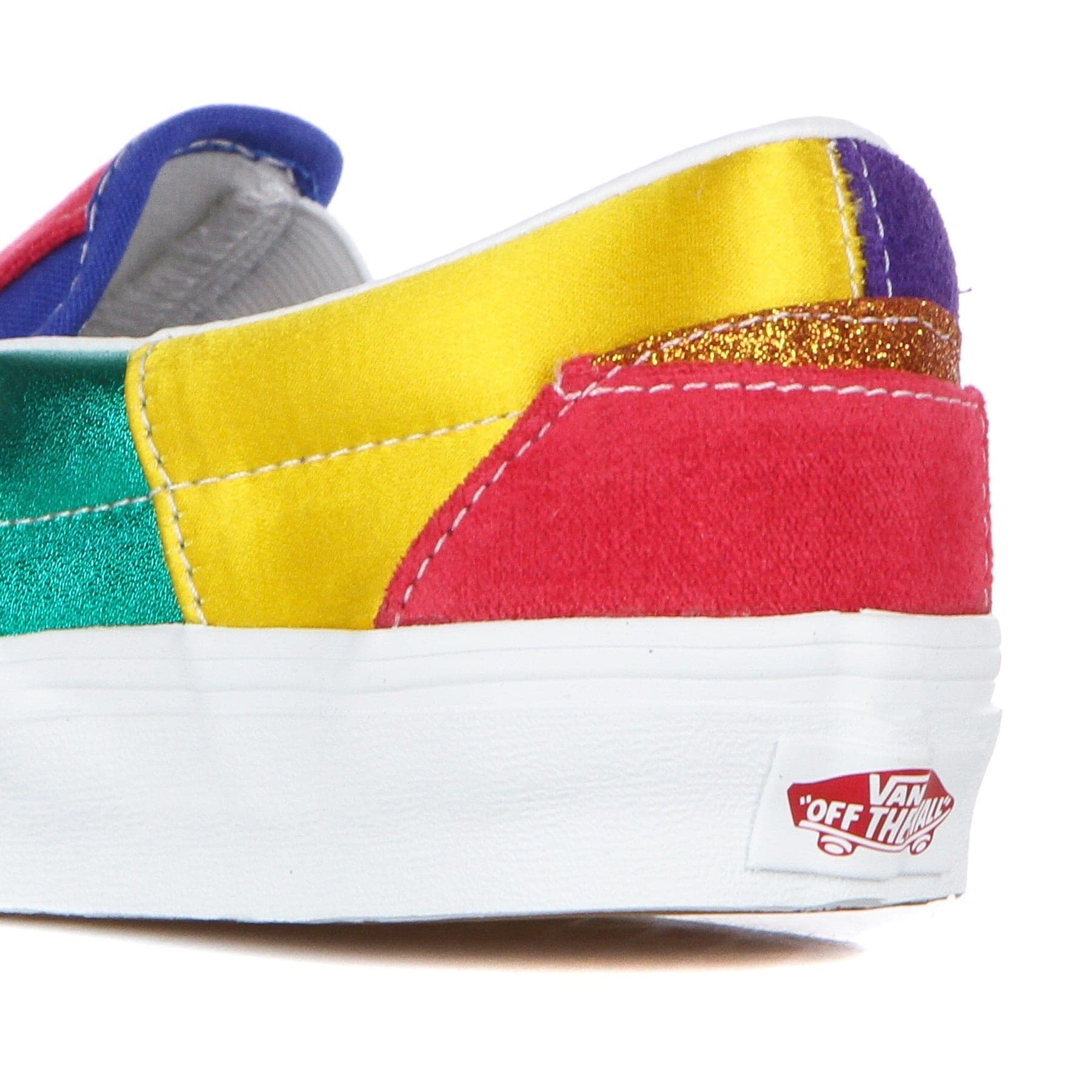 VANS Scarpa Bassa Donna Classic Slip-on (pride) Patchwork/true White da donna in Sneaker casual Drestige - Casamassima, commercioVirtuoso.it