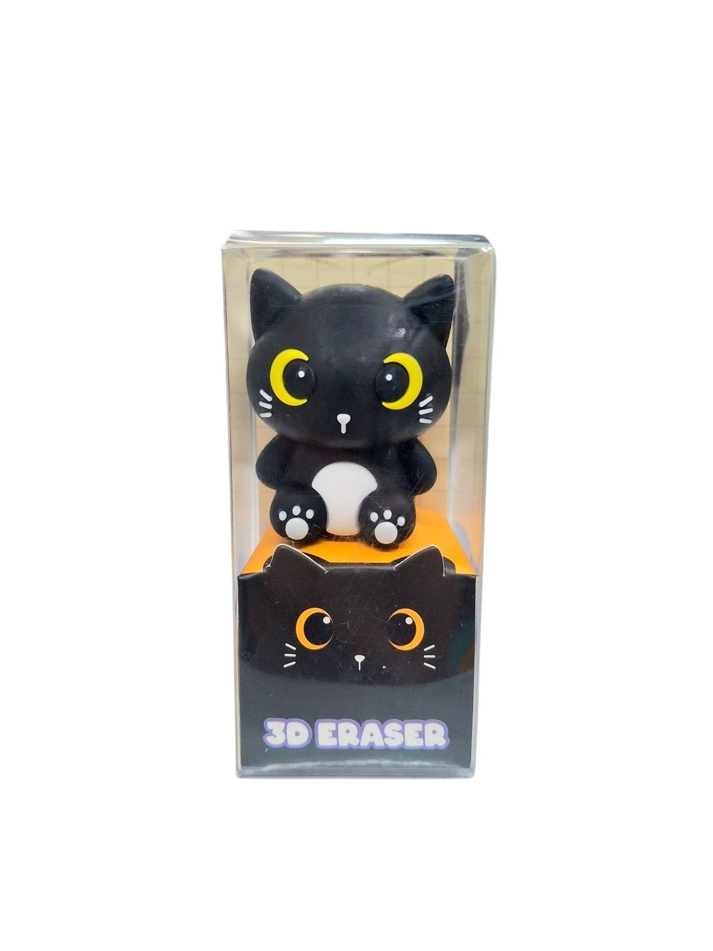 Itotal - Gomma da cancellare 3D Gatto Nero in Gomme Cartospedia - Napoli, commercioVirtuoso.it
