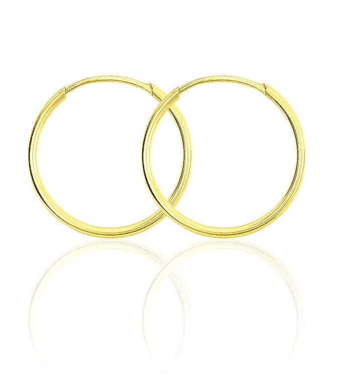 STROILI - Orecchini a cerchio Toujours oro giallo in Orecchini Alba Gioielli - Casoria, commercioVirtuoso.it
