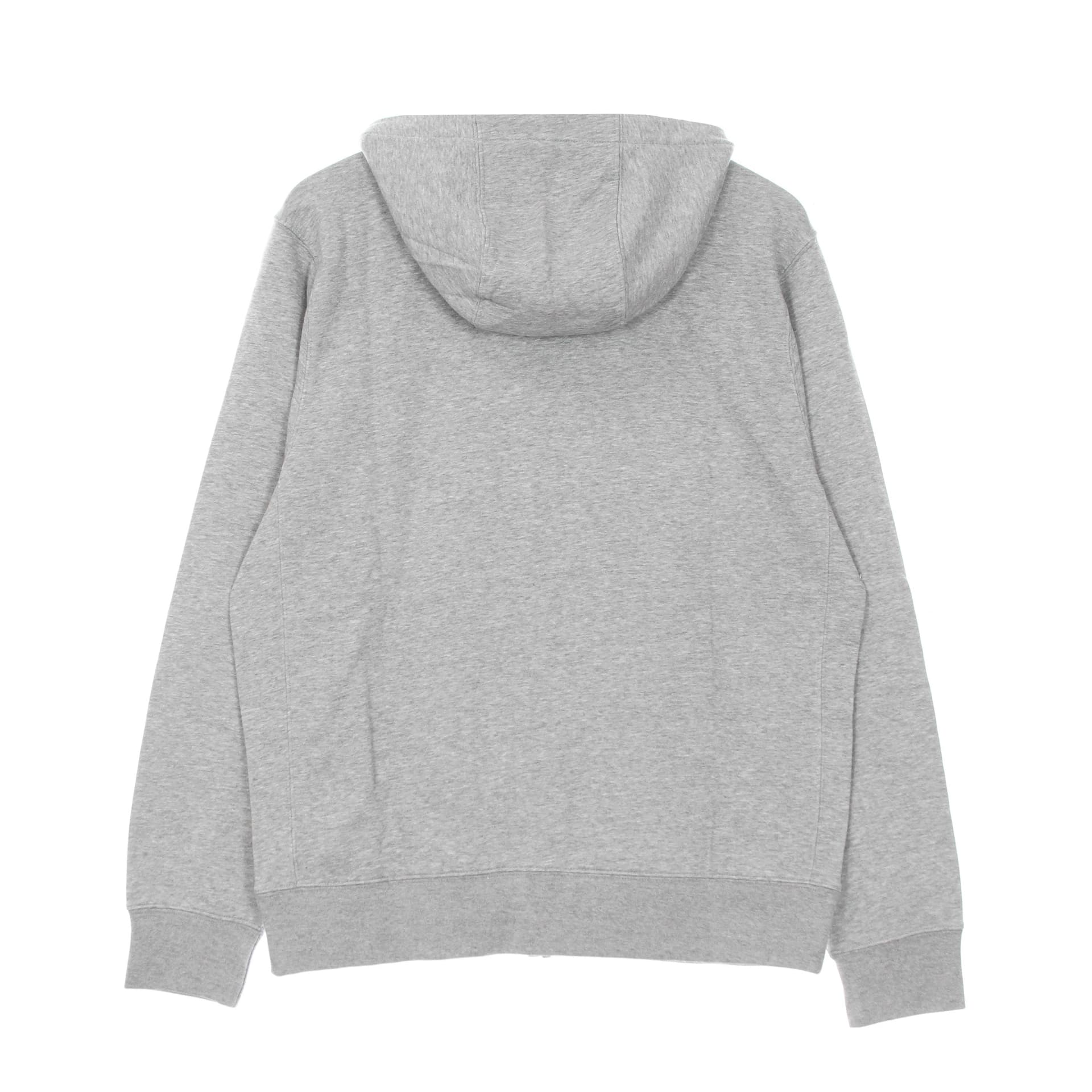 Nike Felpa Leggera Cappuccio Zip Uomo Sportswear Club Hoodie Full Zip French Terry Dk Grey Heather/matte Silver/white da uomo in Felpe con cappuccio Drestige - Casamassima, commercioVirtuoso.it