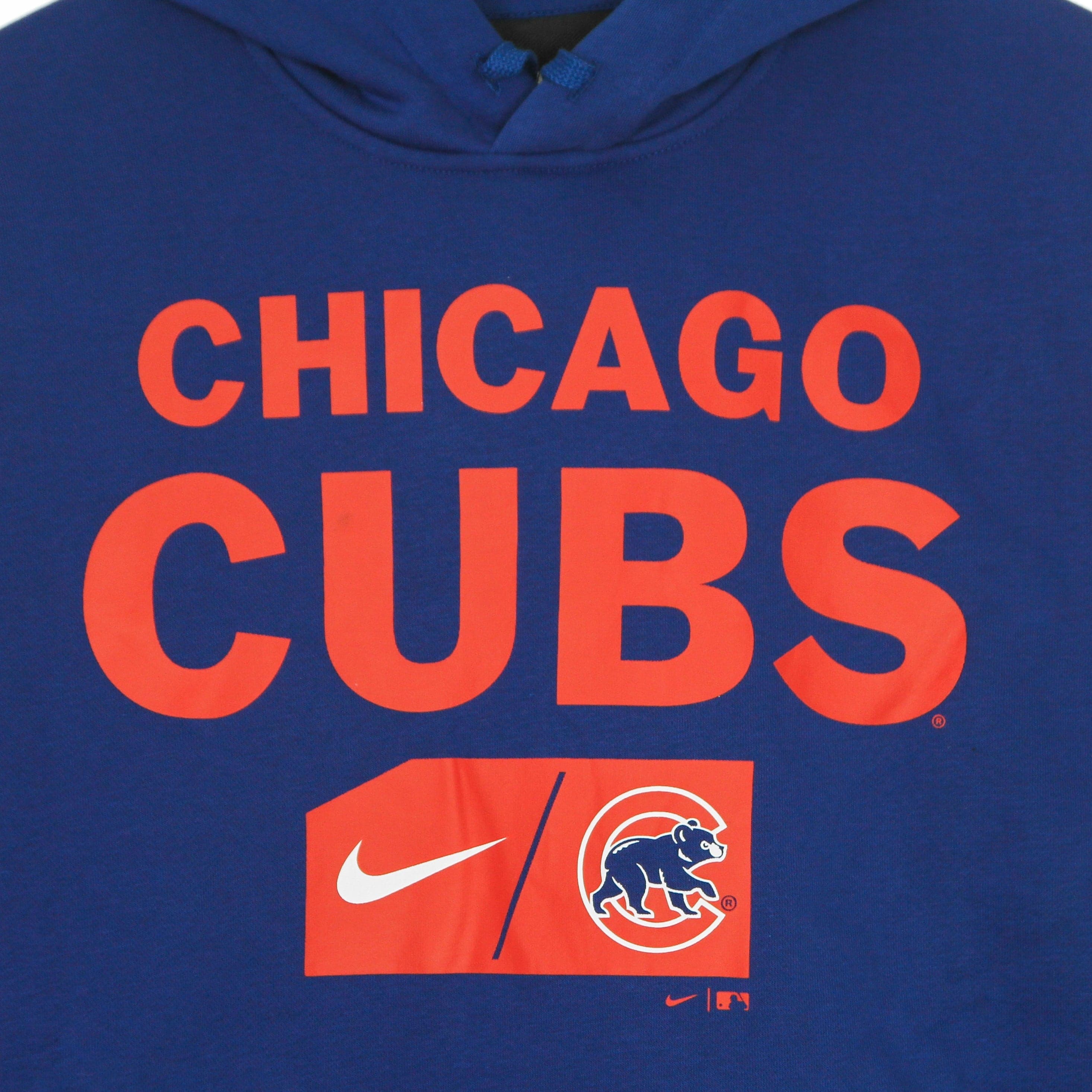 NIKE MLB Felpa Cappuccio Uomo Mlb Team Lettering Club Pullover Hoodie Chicub Rush Blue da uomo in Felpe con cappuccio Drestige - Casamassima, commercioVirtuoso.it