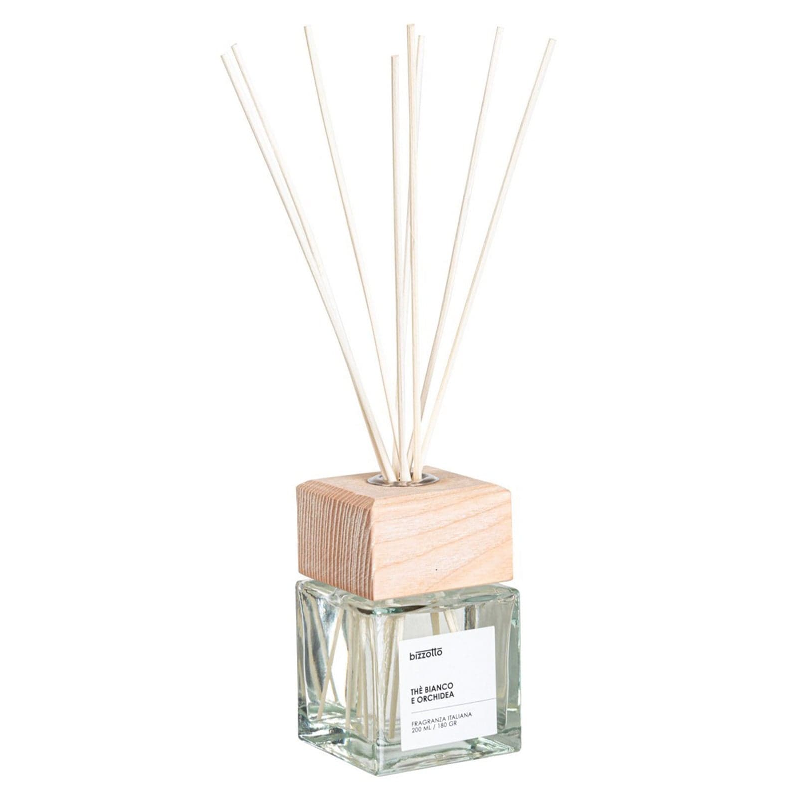Profumatore diffusore di oli essenziali e fragranze per ambienti con bastoncini e tappo in legno in Spray profumati per la stanza MagiediNatale.it - Altamura, commercioVirtuoso.it