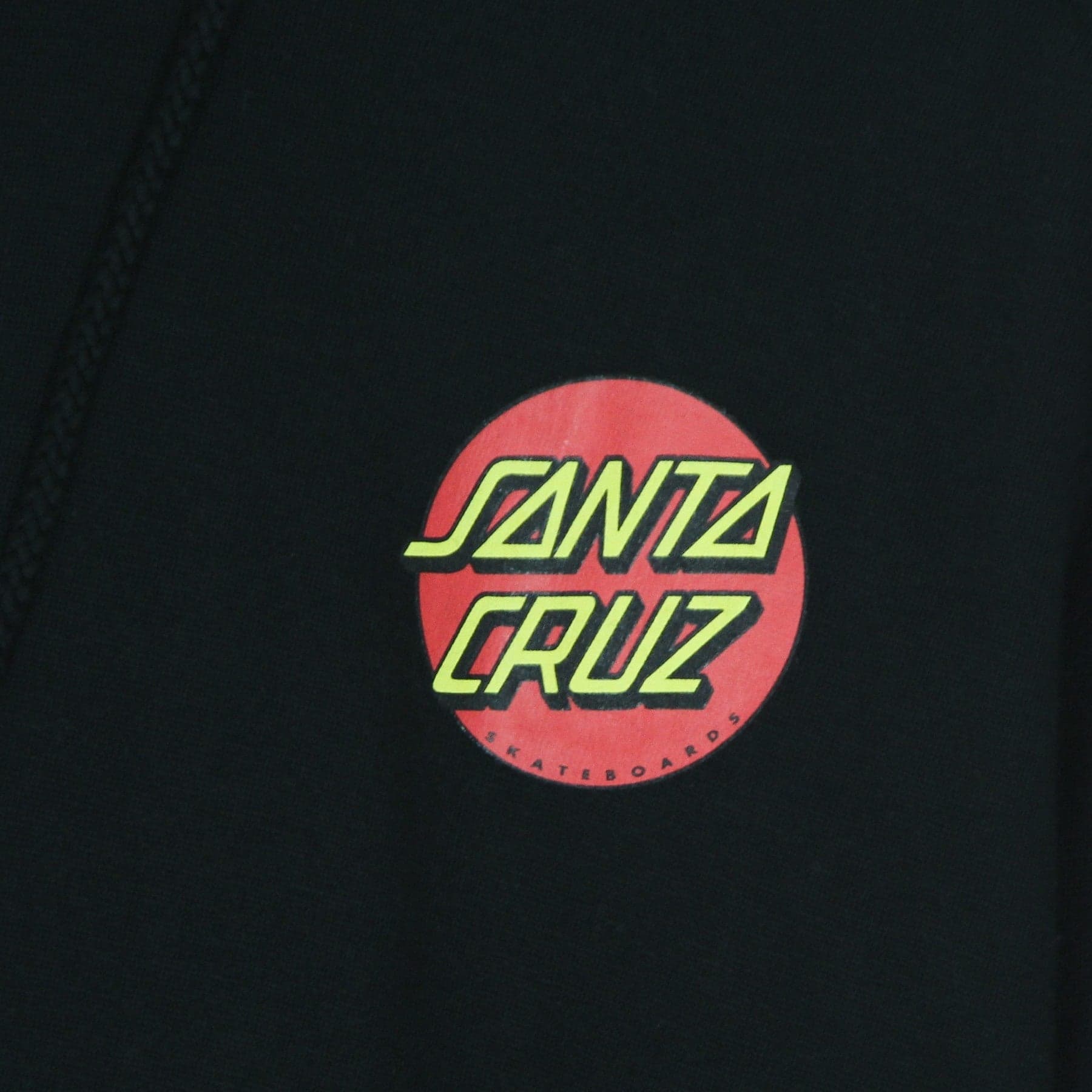 SANTA CRUZ Felpa Cappuccio Donna Classic Dot Hood Black da donna in Felpe con cappuccio Drestige - Casamassima, commercioVirtuoso.it