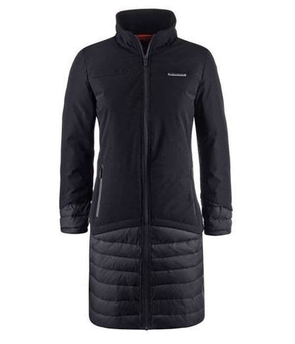 Robe di Kappa Giubbotto Lungo Tech Woman Donna Nero