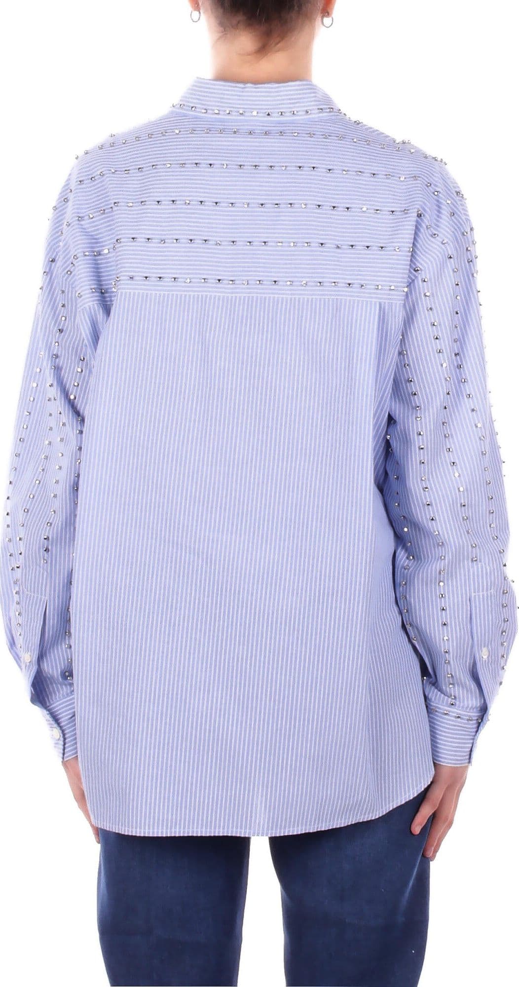 Pinko Camicie Bianco azzurro da donna in Bluse e camicie Drestige - Casamassima, commercioVirtuoso.it