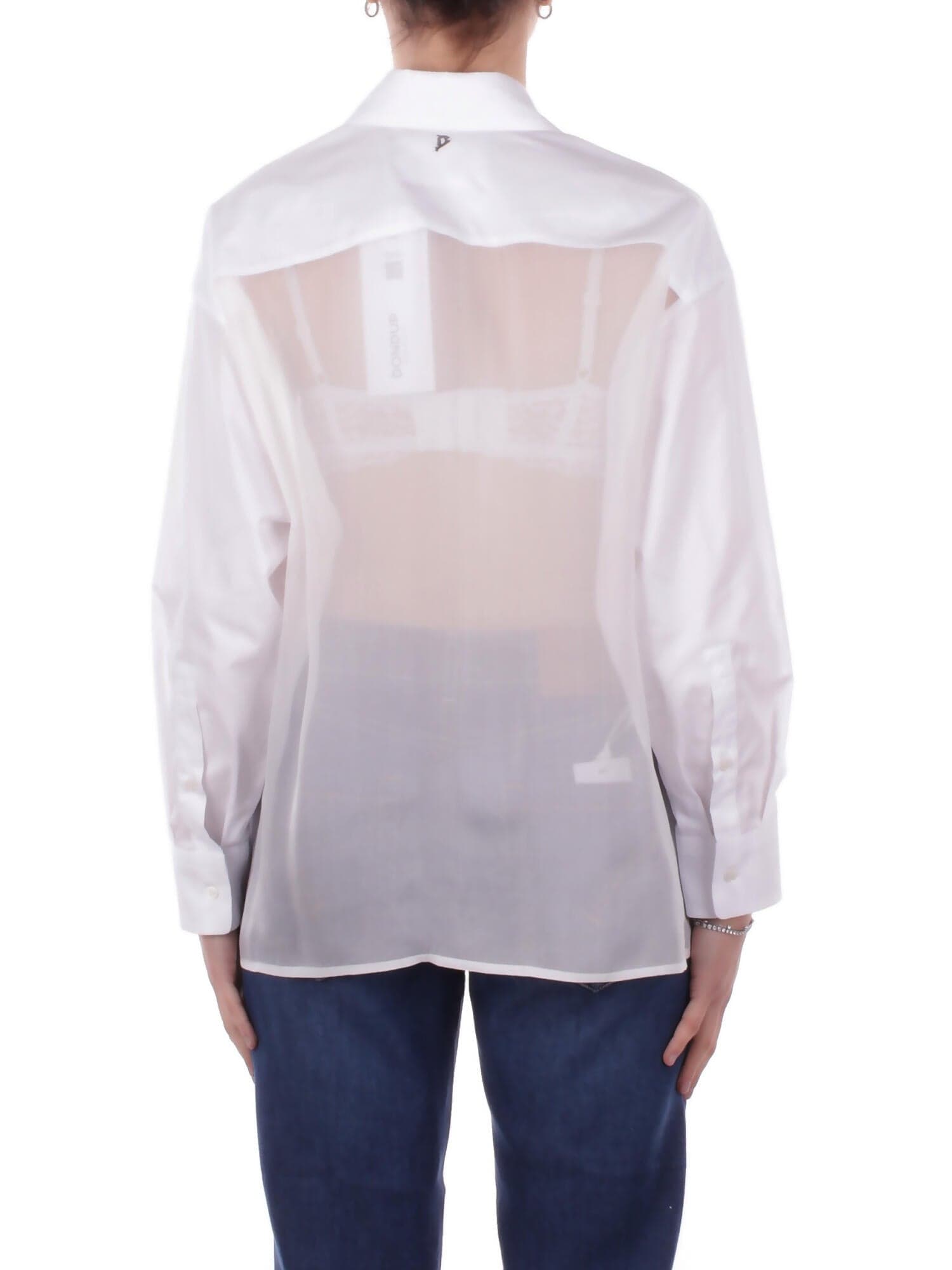 Dondup Camicie Bianco da donna in Bluse e camicie Drestige - Casamassima, commercioVirtuoso.it