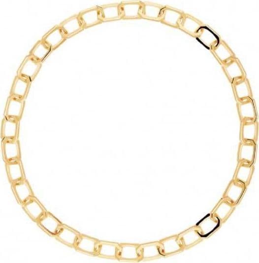 PDPAOLA COLLANA IN ORO LARGE SIGNATURE CHAIN
