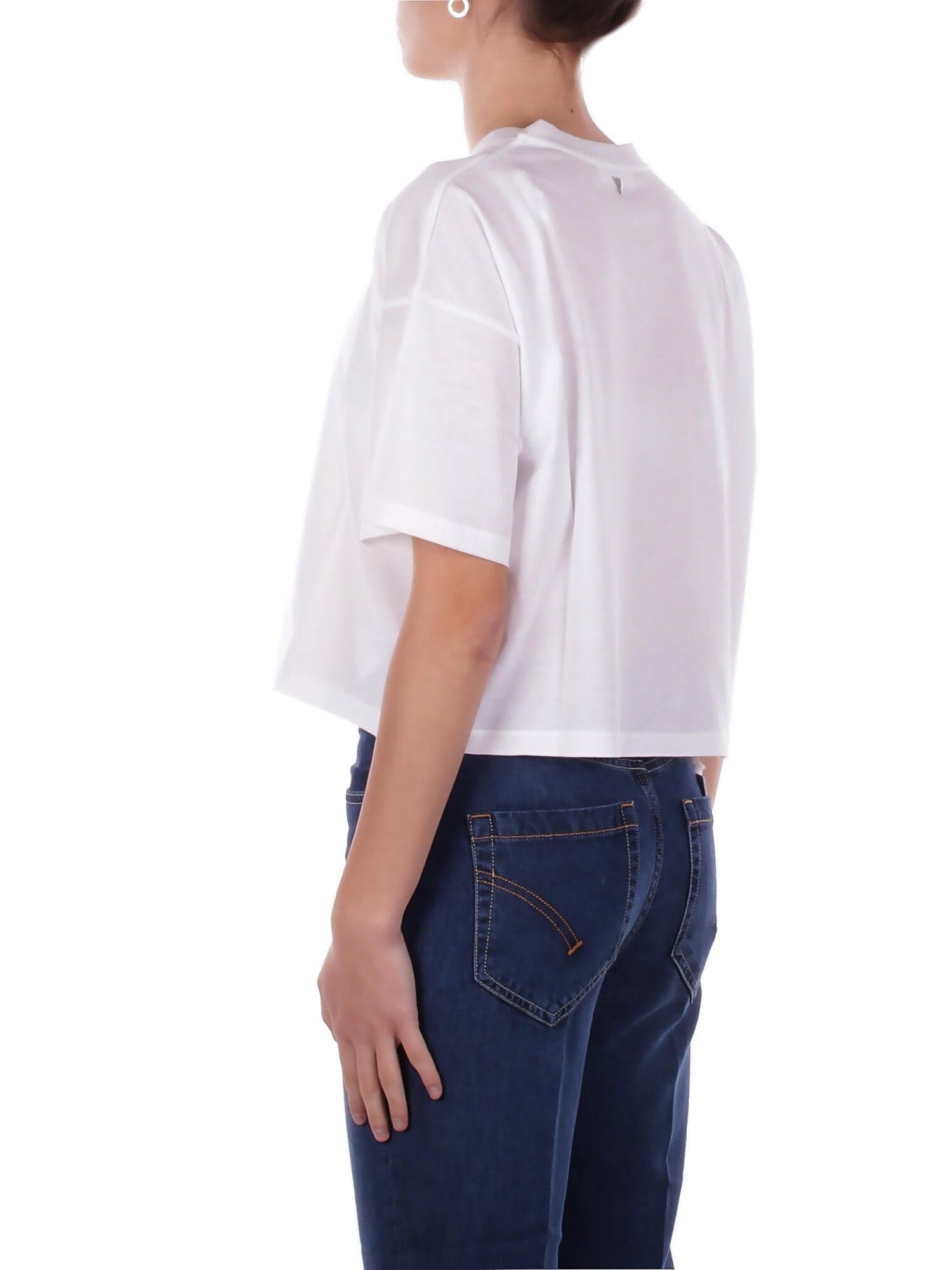 Dondup Maglie Bianco da donna in T-shirt Drestige - Casamassima, commercioVirtuoso.it