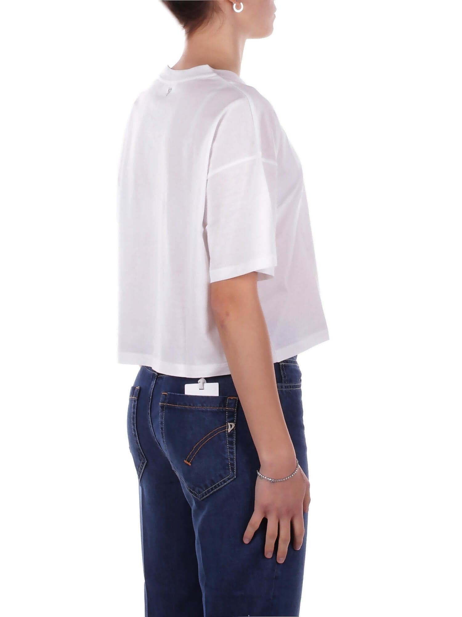 Dondup Maglie Bianco da donna in T-shirt Drestige - Casamassima, commercioVirtuoso.it