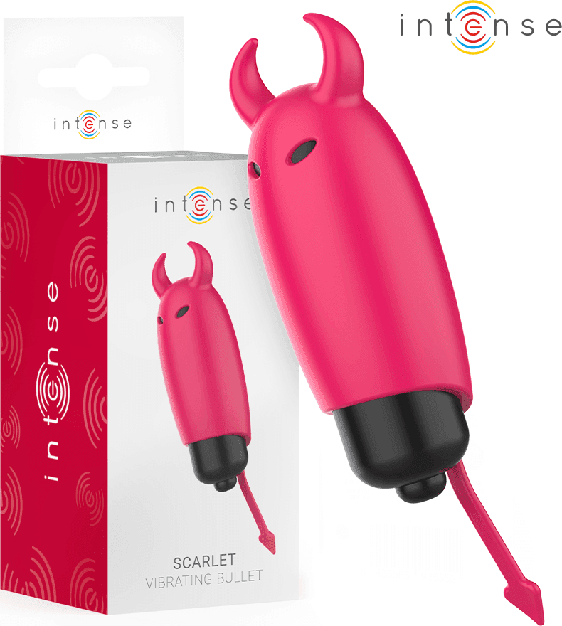 INTENSE - PROIETTILE VIBRANTE SCARLATTO RED DEMON 9,3 X 2,4 CM in Vibratori proiettile e ovuli vibranti Desideria Shop - Latina, commercioVirtuoso.it