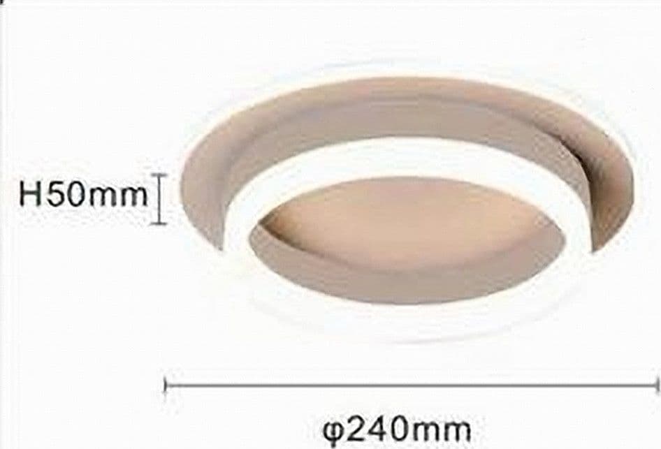 PLAFONIERA LED 27W TONDA CERCHIO BIANCO MODERNO LAMPADARIO SOFFITTO LUCE FREDDA 50490 in Plafoniere Trade Shop italia - Napoli, commercioVirtuoso.it