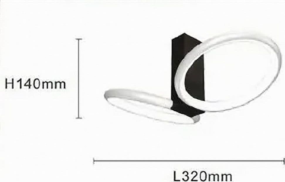 PLAFONIERA LED 22W 2 CERCHI BIANCO MODERNO LAMPADARIO SOFFITTO DOPPIO ANELLO 50537 in Plafoniere Trade Shop italia - Napoli, commercioVirtuoso.it