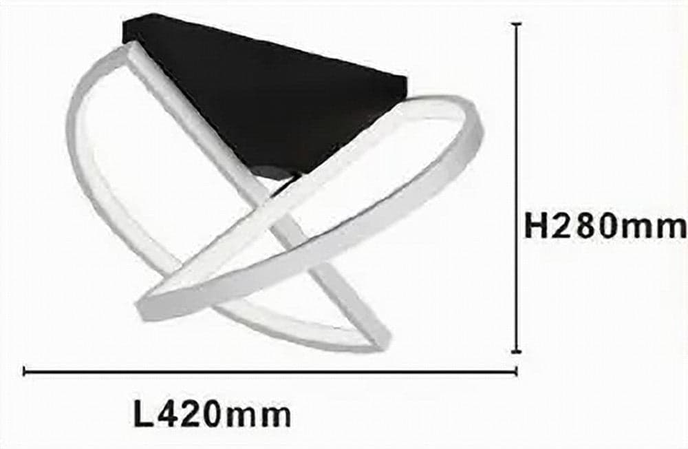 PLAFONIERA LED 44W BIANCO LAMPADARIO DA SOFFITTO DESIGN MODERNO LUCE FREDDA 50414 in Plafoniere Trade Shop italia - Napoli, commercioVirtuoso.it