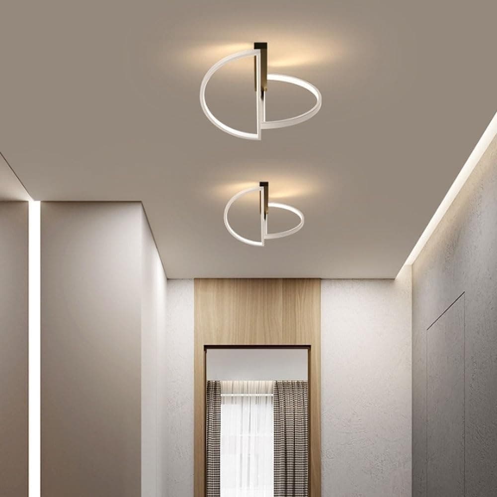PLAFONIERA LED 44W BIANCO LAMPADARIO DA SOFFITTO DESIGN MODERNO LUCE FREDDA 50414 in Plafoniere Trade Shop italia - Napoli, commercioVirtuoso.it