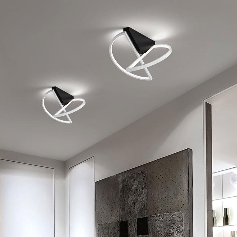 PLAFONIERA LED 44W BIANCO LAMPADARIO DA SOFFITTO DESIGN MODERNO LUCE FREDDA 50414 in Plafoniere Trade Shop italia - Napoli, commercioVirtuoso.it
