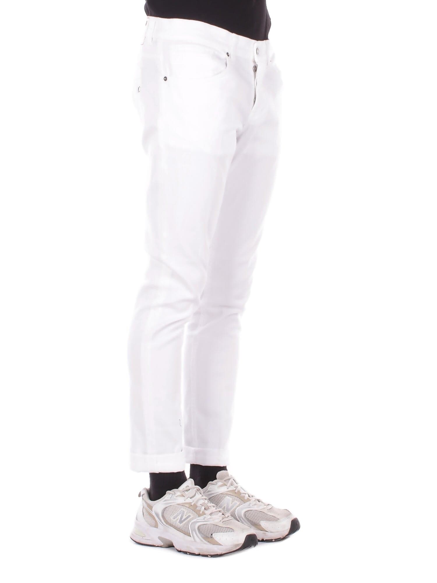Dondup Jeans Bianco da uomo in Jeans Drestige - Casamassima, commercioVirtuoso.it