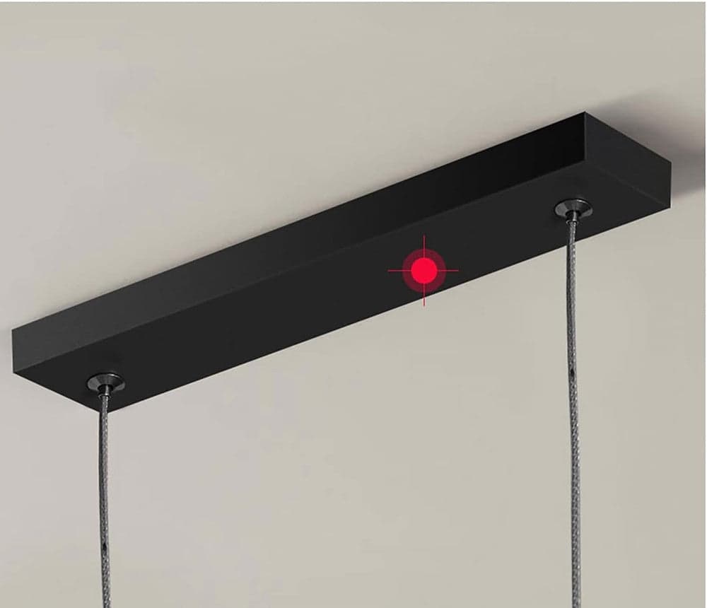LAMPADARIO SOSPENSIONE 42W LINEARE ORIZZONTALE MINIMAL MODERNO NERO LUCE LED 50452 in Lampade a sospensione Trade Shop italia - Napoli, commercioVirtuoso.it
