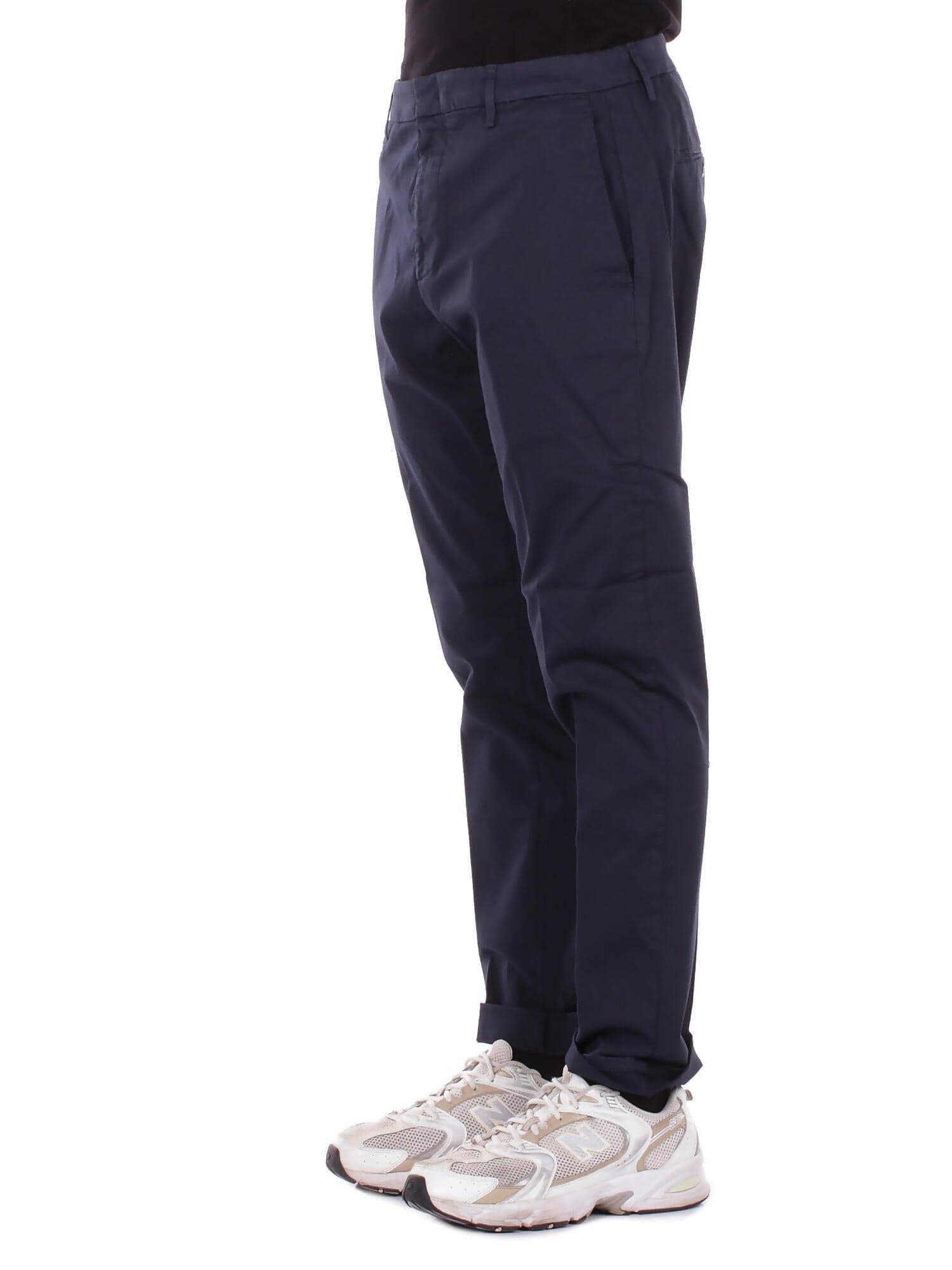 Dondup Pantaloni Blu da uomo in Pantaloni Drestige - Casamassima, commercioVirtuoso.it