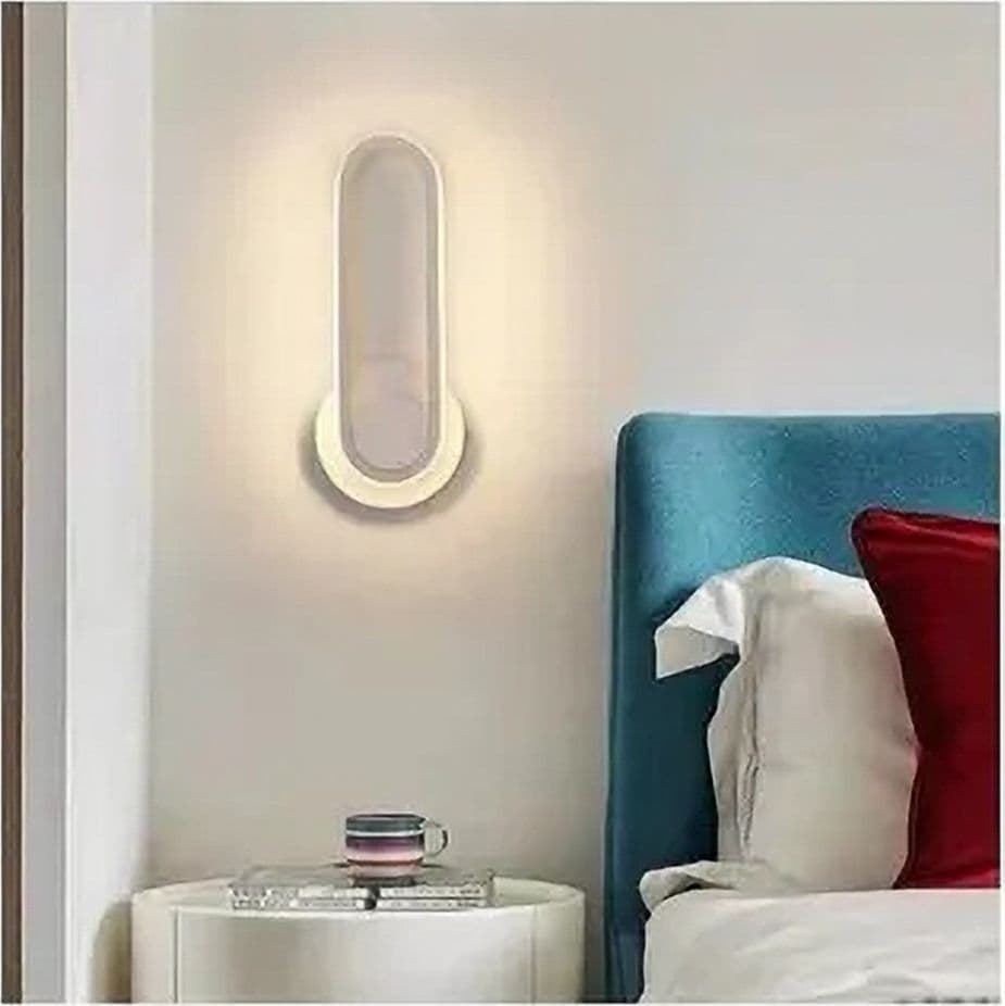 APPLIQUE DA PARETE LED 13W OVALE VERTICALE ORIENTABILE BIANCO LUCE NATURALE 50322 in Applique Trade Shop italia - Napoli, commercioVirtuoso.it