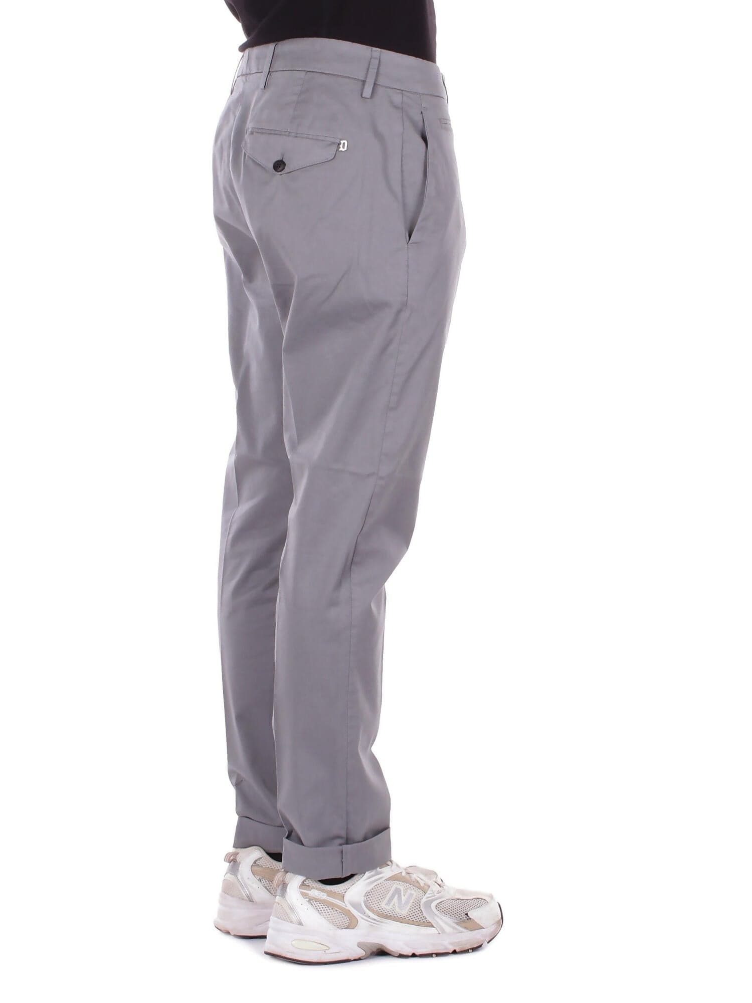 Dondup Pantaloni Grigio da uomo in Pantaloni Drestige - Casamassima, commercioVirtuoso.it
