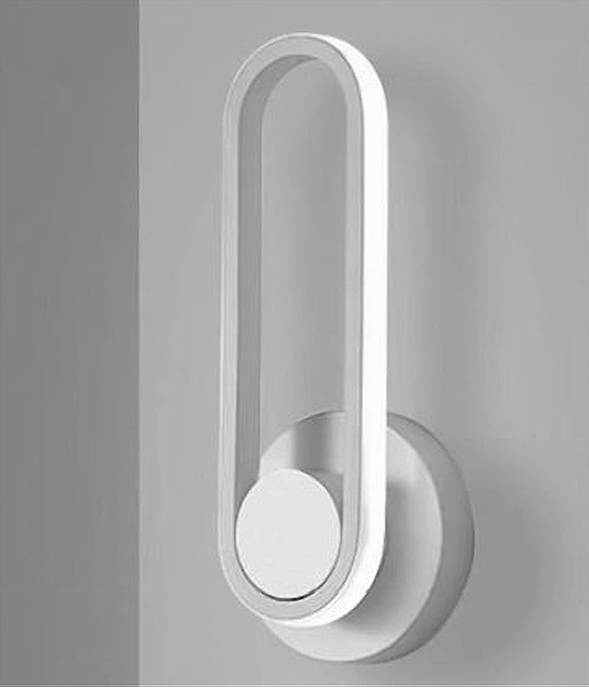 APPLIQUE DA PARETE LED 13 W OVALE VERTICALE ORIENTABILE BIANCO LUCE FREDDA 50339 in Applique Trade Shop italia - Napoli, commercioVirtuoso.it