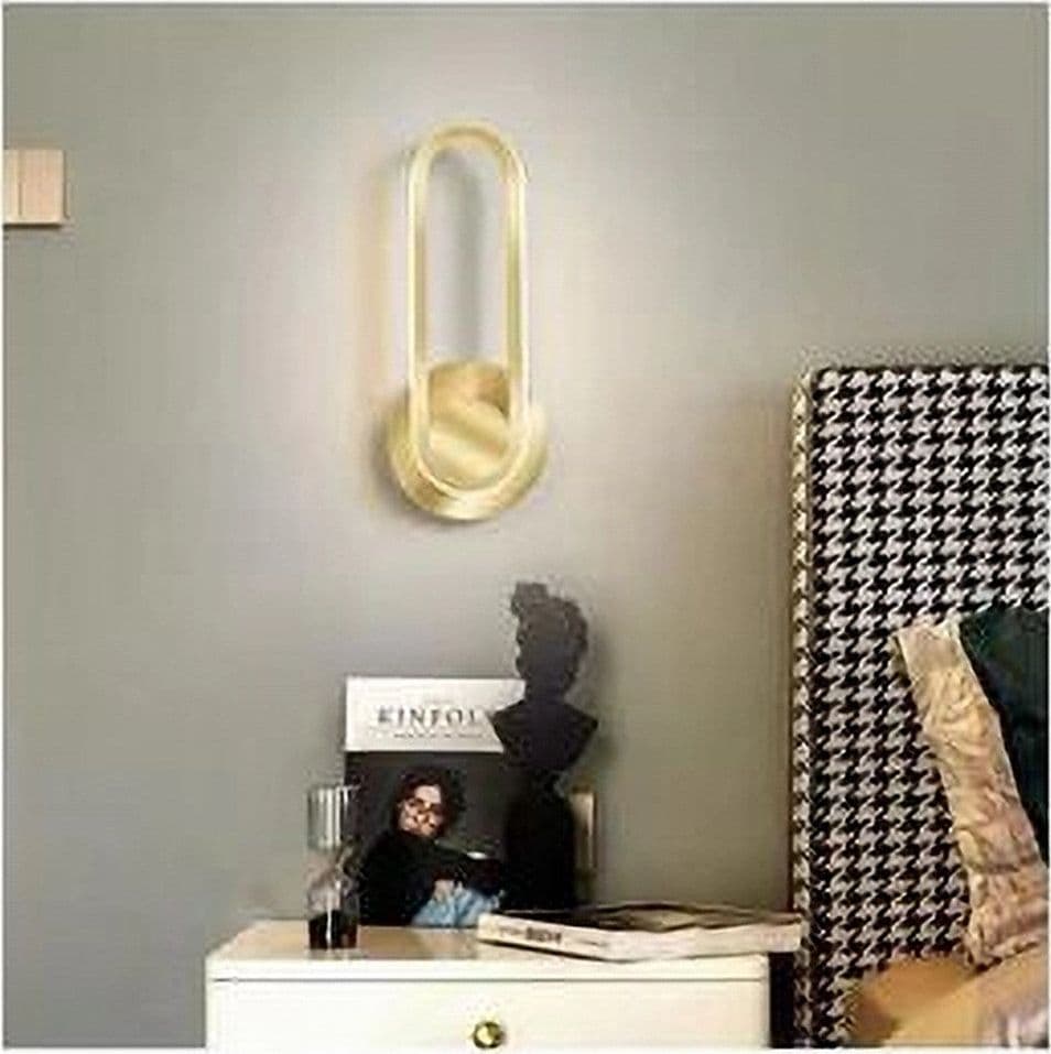 APPLIQUE DA PARETE LED 13 WATT OVALE VERTICALE ORIENTABILE ORO LUCE FREDDA 50353 in Applique Trade Shop italia - Napoli, commercioVirtuoso.it