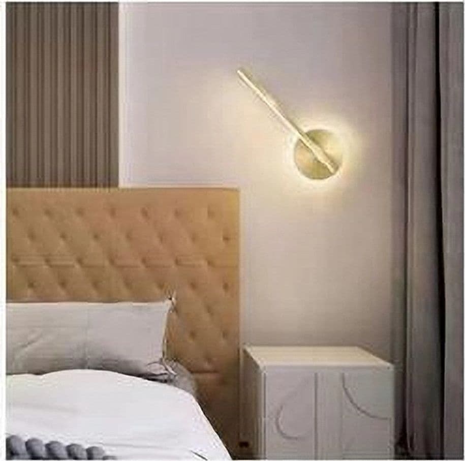 APPLIQUE DA PARETE LED 13 WATT LINEARE ORIENTABILE ORO LAMPADA LUCE FREDDA 50391 in Applique Trade Shop italia - Napoli, commercioVirtuoso.it
