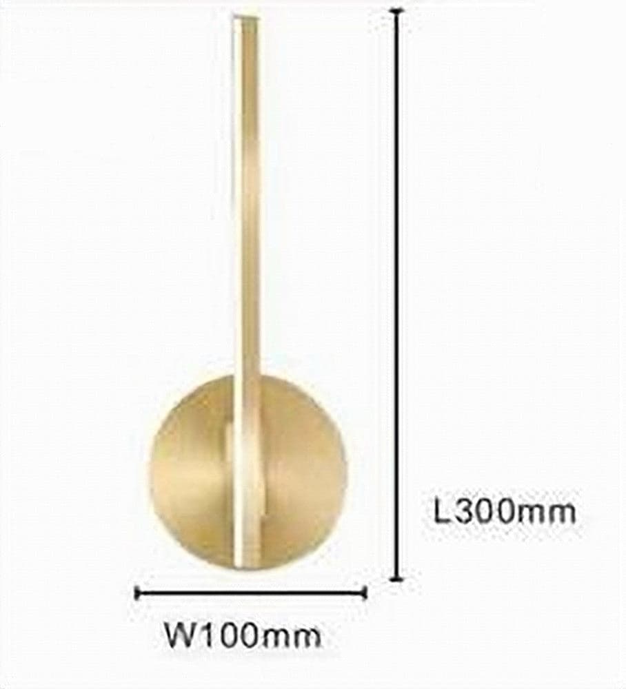 APPLIQUE DA PARETE LED 13 WATT LINEARE ORIENTABILE ORO LAMPADA LUCE FREDDA 50391 in Applique Trade Shop italia - Napoli, commercioVirtuoso.it