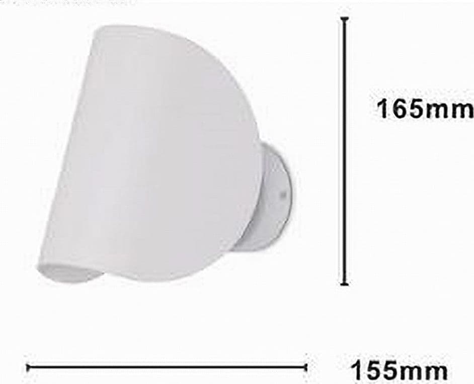 APPLIQUE DA PARETE BIANCO IN METALLO LAMPADA ATTACCO G9 DESIGN MODERNO IP20 32750 in Applique Trade Shop italia - Napoli, commercioVirtuoso.it