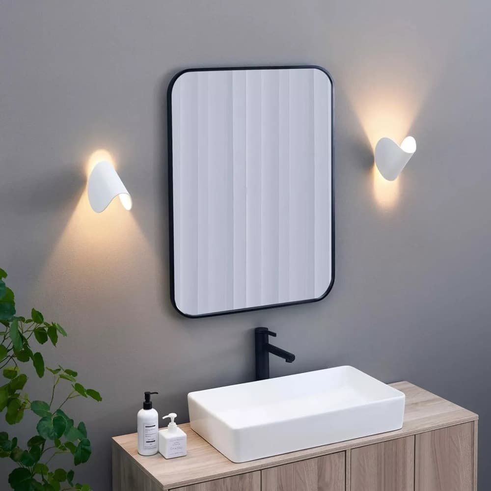 APPLIQUE DA PARETE BIANCO IN METALLO LAMPADA ATTACCO G9 DESIGN MODERNO IP20 32750 in Applique Trade Shop italia - Napoli, commercioVirtuoso.it