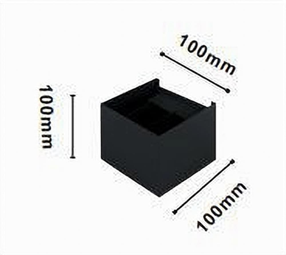 APPLIQUE LED A CUBO 12 WATT LAMPADA QUADRATA NERO DA PARETE INTERNO IP20 00755 in Lampade da parete Trade Shop italia - Napoli, commercioVirtuoso.it