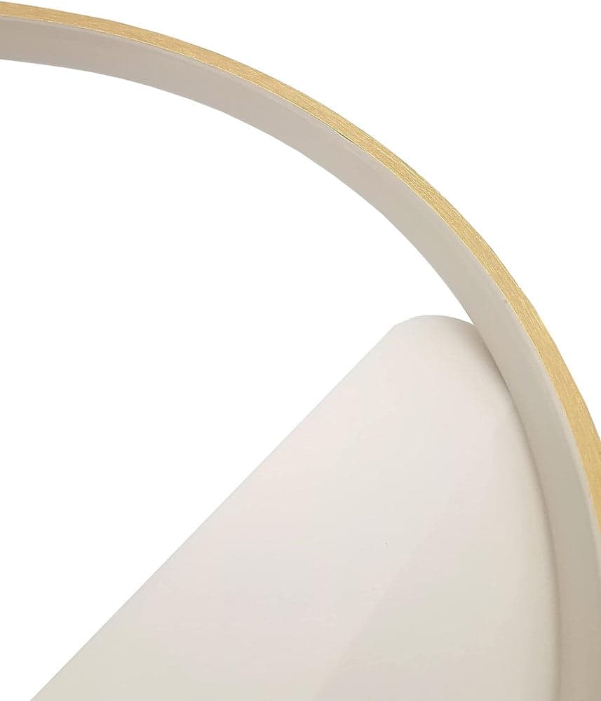 APPLIQUE PARETE LED 14W CERCHIO ORO LAMPADA TONDA DESIGN MODERNO LUCE 6500K 71262 in Applique Trade Shop italia - Napoli, commercioVirtuoso.it