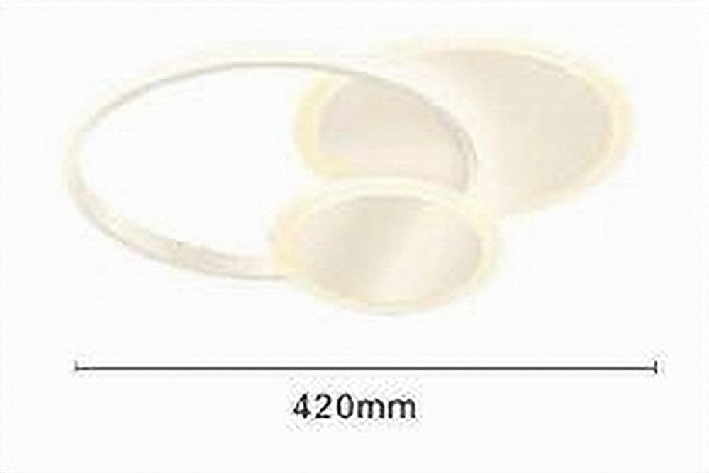 PLAFONIERA LUCE NATURALE LED CERCHI 38W LAMPADARIO SOFFITTO BIANCO MODERNO 50019 in Plafoniere Trade Shop italia - Napoli, commercioVirtuoso.it