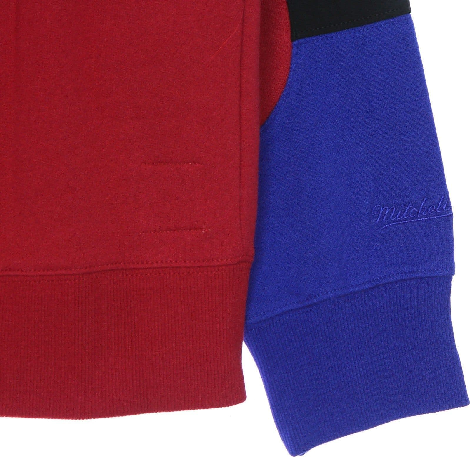 MITCHELL &amp; NESS Felpa Cappuccio Uomo Nba Fusion Fleece Hoodie Hardwood Classics Nejnet Original Team Colors da uomo in Felpe con cappuccio e felpe Drestige - Casamassima, commercioVirtuoso.it