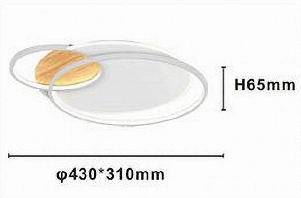 PLAFONIERA LED 38 W CERCHI BIANCO LAMPADARIO SOFFITTO MODERNO LUCE FREDDA 70845 in Plafoniere Trade Shop italia - Napoli, commercioVirtuoso.it