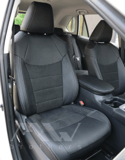 Coprisedili su misura per Toyota Rav4 5 (2019+), Leather style in Set per interni Autooggetti.it - Roma, commercioVirtuoso.it