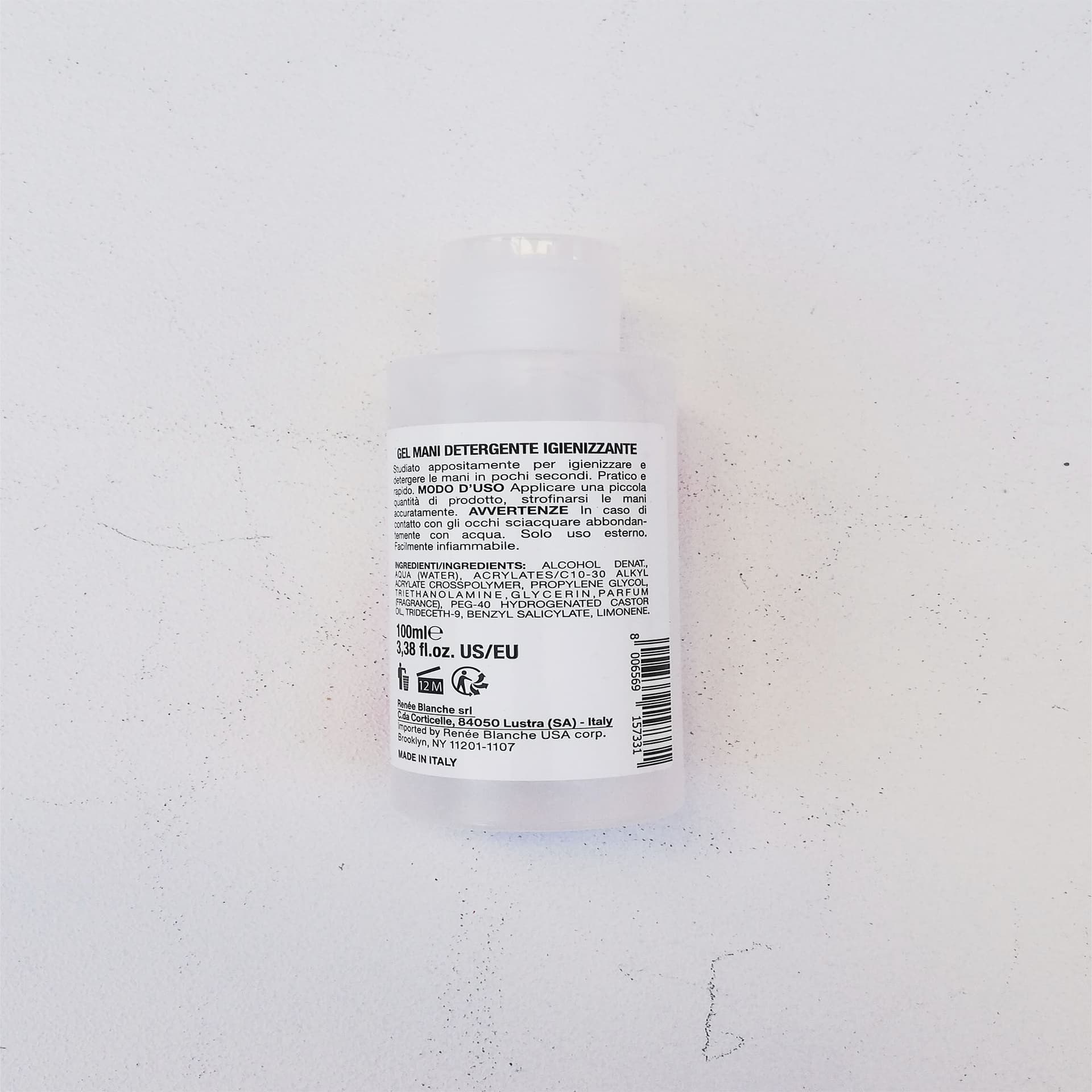 Gel mani 100ml igienizzante istantaneo per le mani a base alcolica in Disinfettanti per le mani Aloiserw.com - Altomonte, commercioVirtuoso.it