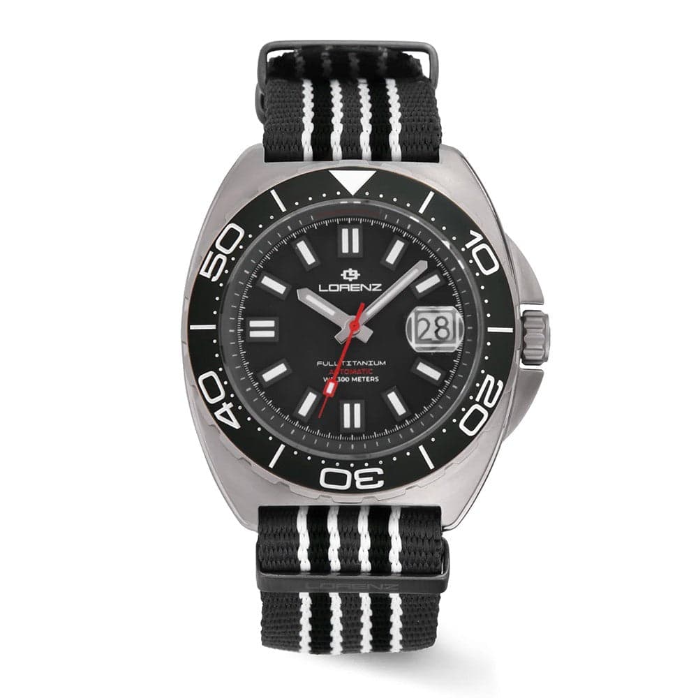 Lorenz Full Titanium – Automatico quadrante nero (30269AA) in Orologi da polso Web Time Orologi - Milano, commercioVirtuoso.it
