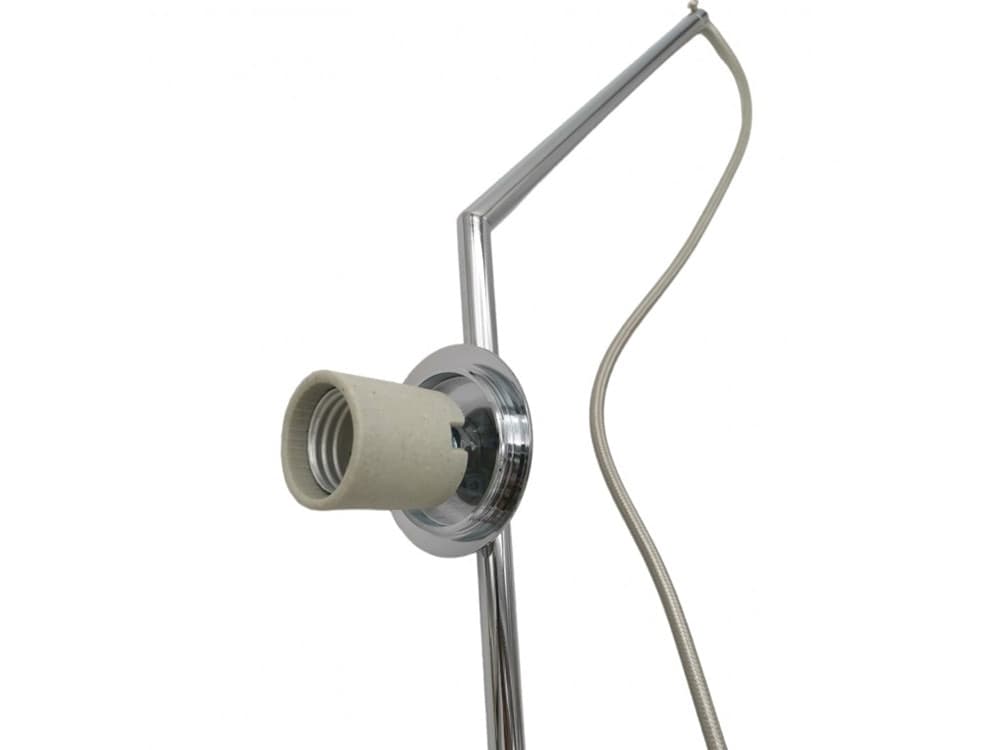 LAMPADARIO A SOSPENSIONE ATTACCO E27 ARGENTO CON SFERA VETRO MODERNO MINIMAL 33474 in Lampade a sospensione Trade Shop italia - Napoli, commercioVirtuoso.it