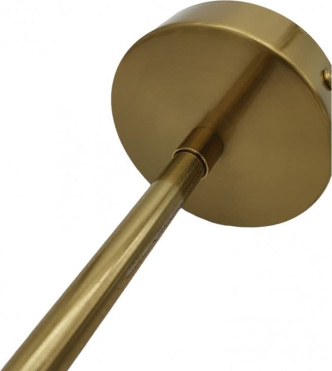 LAMPADARIO A SOSPENSIONE ORO CON 2 SFERE IN VETRO BIANCO OPACO ATTACCO G9 E27 33481 in Lampade a sospensione Trade Shop italia - Napoli, commercioVirtuoso.it