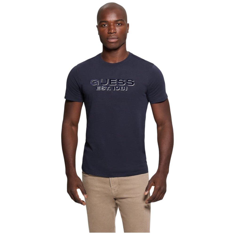 Guess t-shirt blu Velvet M5RI50 K9RM1 G7V2